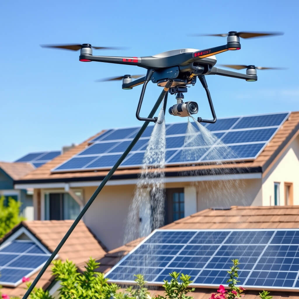 Pressure Washing Drone Service in Bakersfield, CA